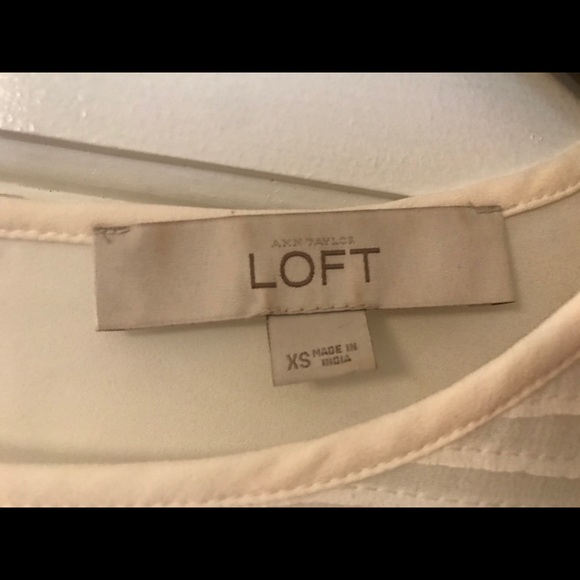 Loft Silk Ruffle Blouse - Picture 2 of 4